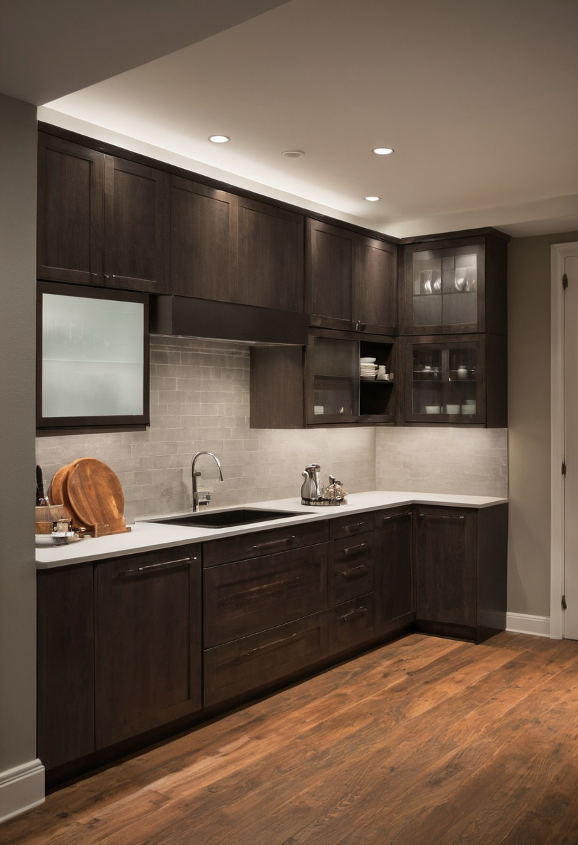 What MEP decisions must be fixed before kitchen cabinet shop drawings are approved planning reference