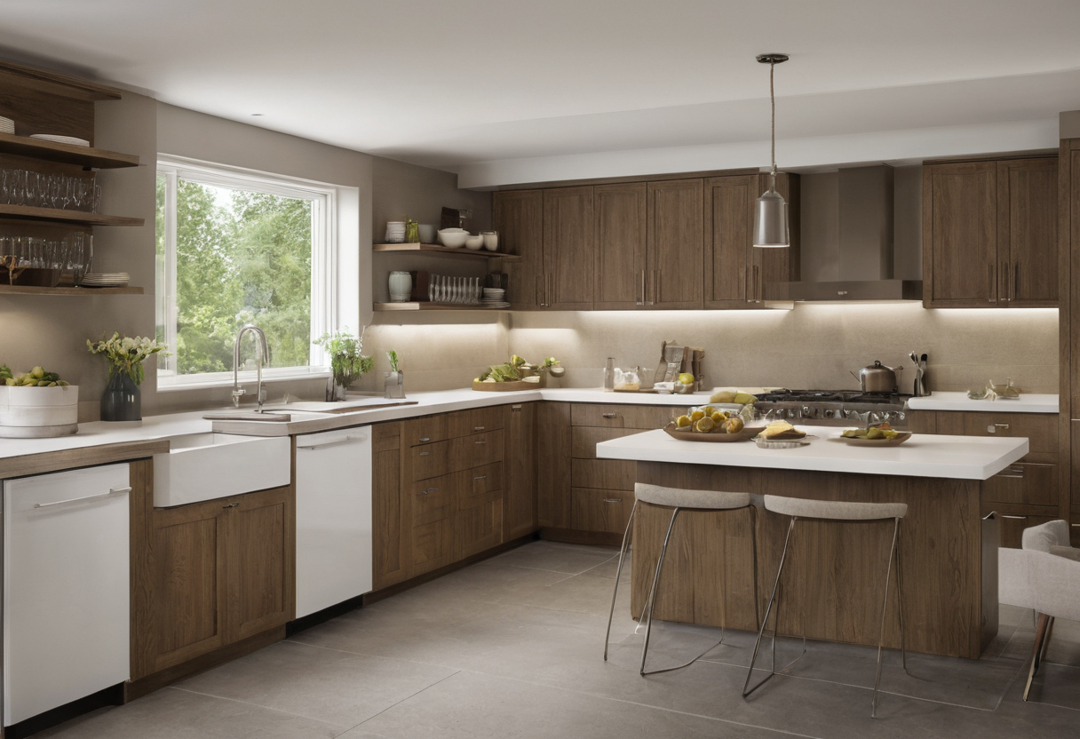 How do cabinet shop drawings control the success of a kitchen redesign planning reference